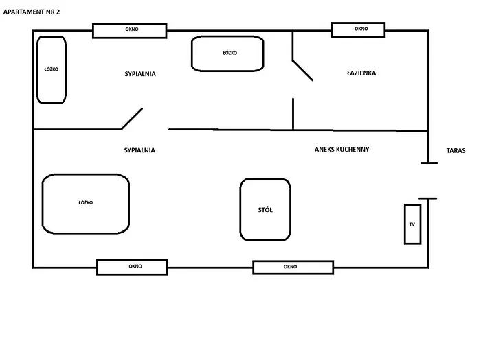Dom Nad Jeziorem Trzy Tonie Apartament *